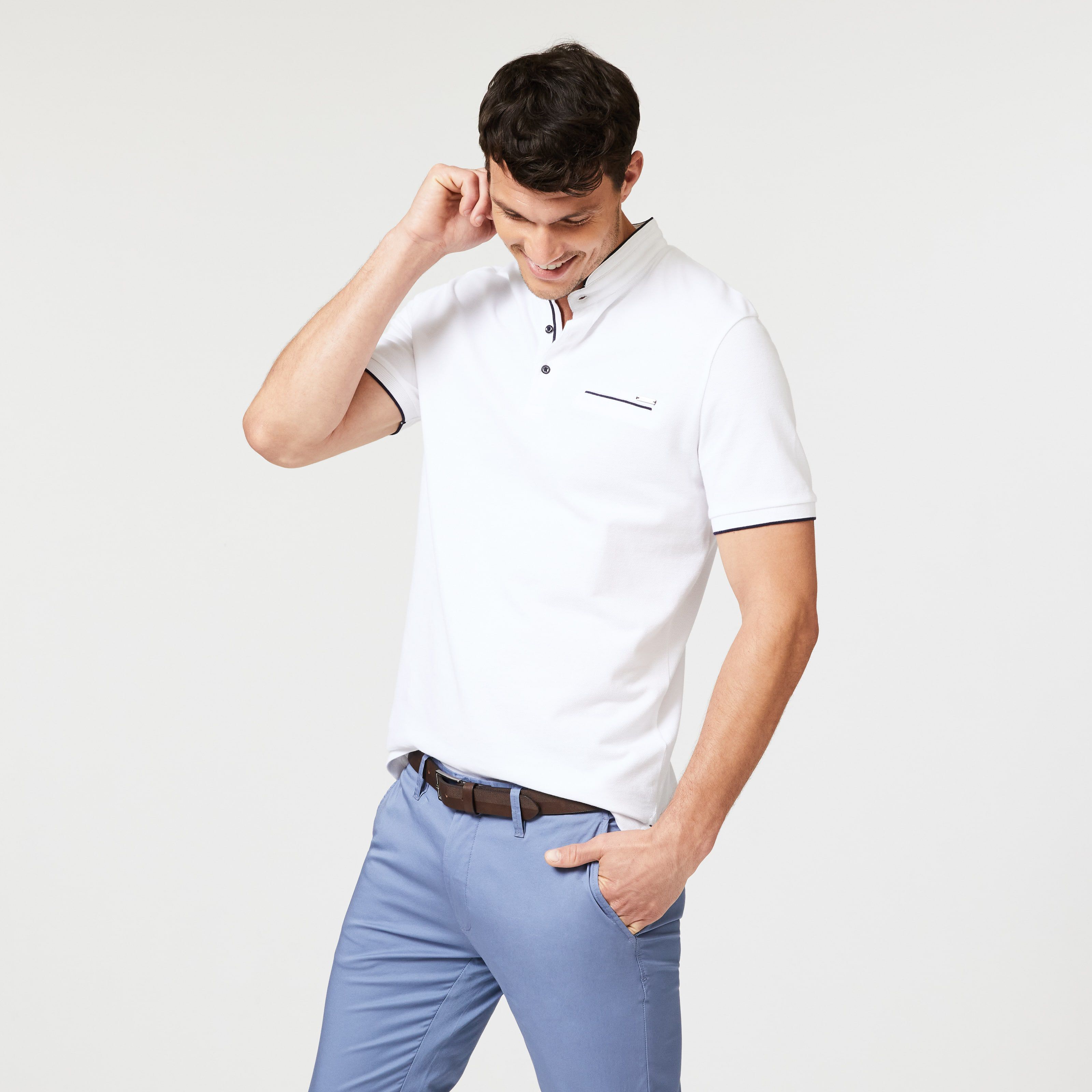 Organic cotton store polo shirts